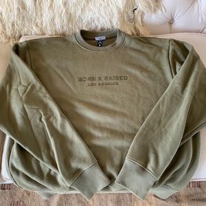 Born X Raised Corporate Crewneck Sweatshirt